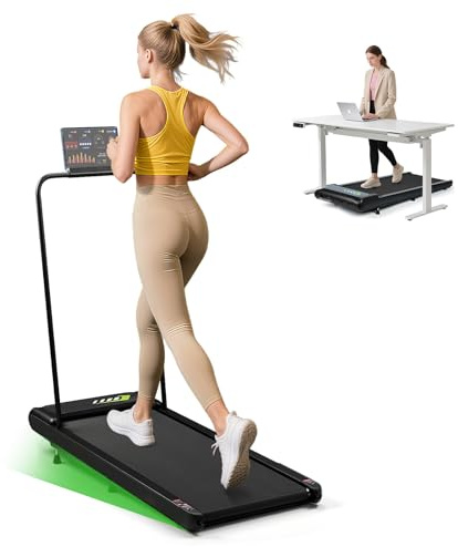 VINATO 3 in 1 Tapis Roulant Elettrico con Inclinazione 8% – Walking Pad Compatto da 2 a 8 KM/H, 2,5 HP, con APP, Telecomando e Display LED, Ideale per Casa e Ufficio