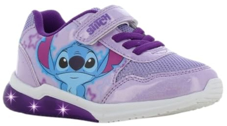 Leomil Lilo & Stitch Basket Enfant Fille Lumineuses 31, Violet