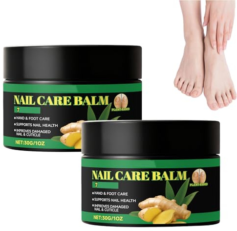 7 Days Ginger Nail Care Balm, Bálsamo para el Cuidado De Las Uñas De Jengibre, Fortificando Uñas Para Pestañas/s Frágiles Y Quebradizas, Cuidado Hidratante De Las Cutículas Para Las Pestañas / Manos Y