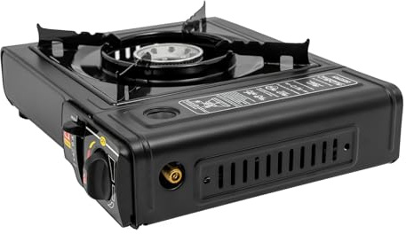 Barbecue nero per esterni, per campeggio, cortile, barbecue a carbonella, piccolo portatile, assistenza clienti, fori di raffreddamento termico, contenitore e supporto per pentole, foro di apertura