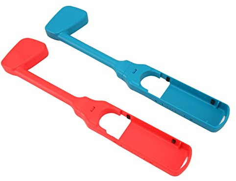 FILFEEL Game Clubs Ergonomiska Dubbla Grepp för Con-kontroller för åldrar (Blå Röd)