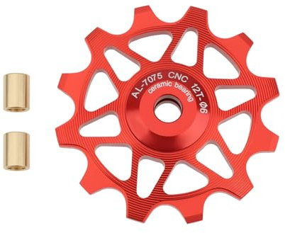 VGOL Poulie Jockey de Dérailleur en Céramique pour Vélo Compatible avec Shimano Compatible avec SRAM