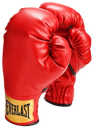 Everlast Laceless Gloves (Red, Small)