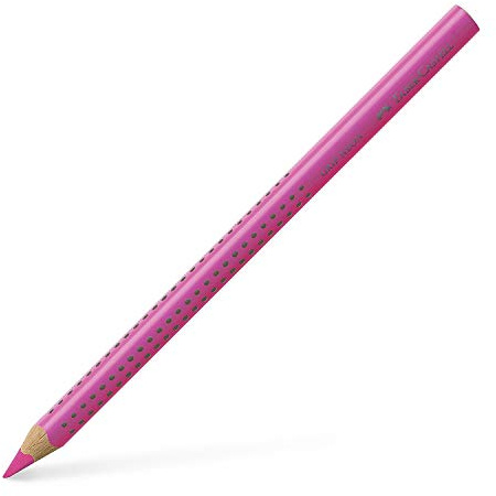 FABER-CASTELL 114828 - Textmarker Jumbo Grip Neon Textliner, rosa