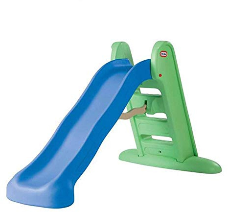Little Tikes Easy Store Large Slide , Blue/Green
