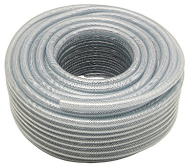Cofan Manguera de cristal con refuerzo | Fabricada en PVC transparente | ø 12 x 18 mm 50 mts