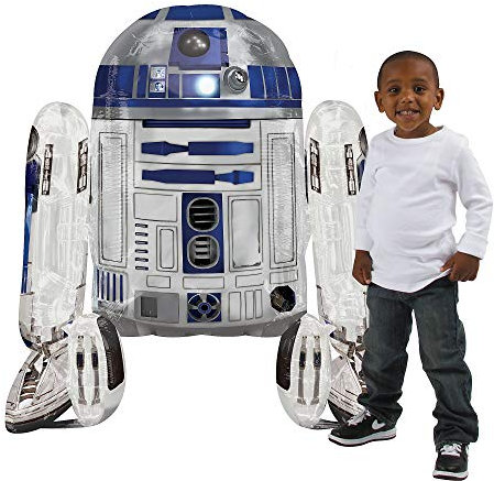 amscan Ballon Stars Wars r2d2 airwalkers