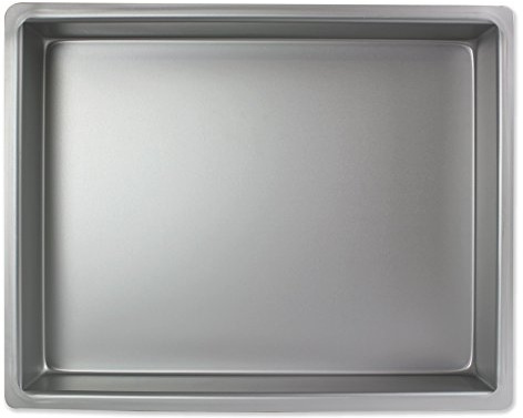 PME - Bandeja de Aluminio Rectangular para Tartas, Aluminio, Plateado, 12 x 15-Inch