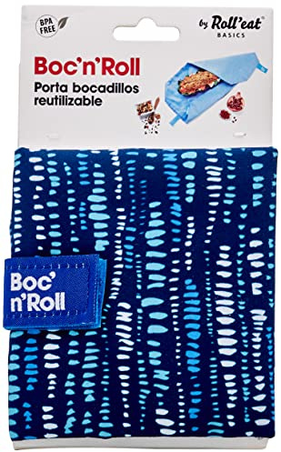 BOC'N'ROLL 76983 Porta Bocadillos Reutilizable, 11 x 15 Cm