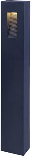 LED Bollard Landscape Light 32 Inches 3000K Wide Profile 120-277V 10W Commercial/Residential Lighting Fixture for Garden, Pathway, Driveway. Rated IP65 Suitable for Wet Locations, ETL Listed.