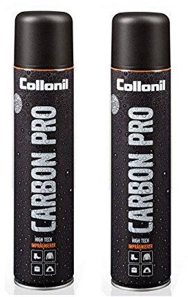 Collonil Carbon Pro, spray imperméabilisant haute technologie de protection tous matériaux, 300 ml, paquet de 2, incolore