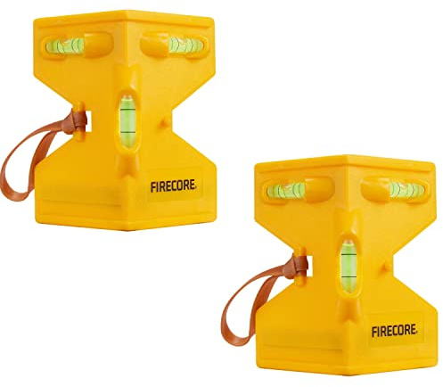 Firecore 2Pcs Level and Tool Magnetic Post Level