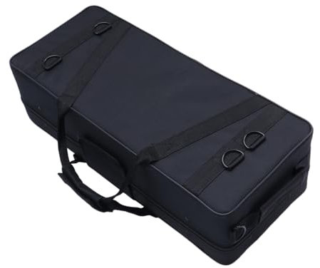 Toyvian Aufbewahrungskoffer Für Bandauftritte Trompetenkoffer Mit Griff Segeltuchtasche Tragbare Instrumentenaufbewahrung