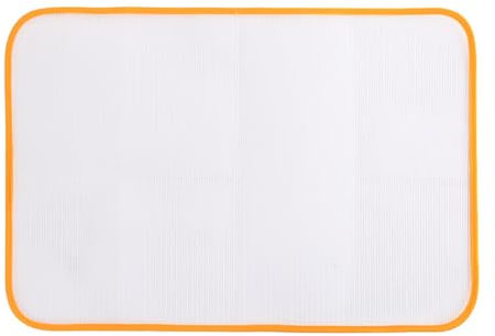 Tiardey 4 Pezzi Panno da Stiro per Ferro da Stiro a Vapore Resistente al Calore Tappetino da Stiro in Rete 40 x 60 cm Copri Panno da Stiro Colore Casuale