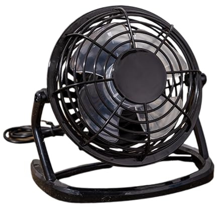 Ventilateur USB pour bureau, petit ventilateur USB | Petit ventilateur de bureau USB silencieux et portable de 4 pouces - Petit ventilateur de refroidissement, ventilateur électrique de refroidissemen
