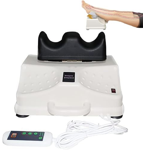 YXFAZPP Masajeador de pies oscilante, máquina de chi de Sangre de Fitness, Fuerza de oscilación de 10 Marchas Ajustable y Tiempo de 5-30 Minutos, Capacidad de Carga de 100 kg