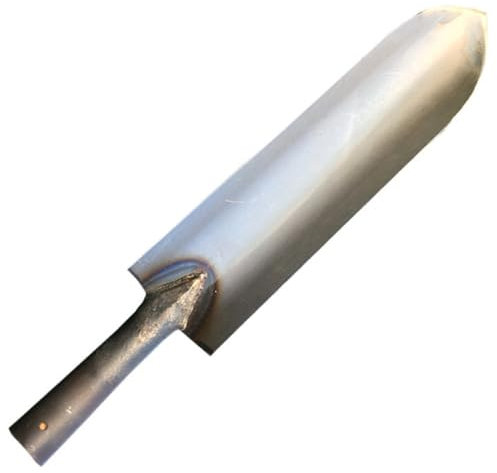 Happyyami Pala De Jardín y Excavación De Metal Alargada para Exterior, Herramienta Compacta y Ligera para Deshierbar, Excavar y Plantar Jardín, Acero Resistente para Trabajo