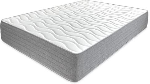 amuéblate Online - Matratze 80 x 180 cm, viskoelastisch, Aris mit Winter-/Sommerseite, ergonomisch, optimaler Komfort und Härte, hygienisch und atmungsaktiv, Dicke 30 cm