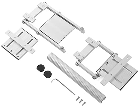 Yctze Système de Rail de Scie Circulaire avec Levage pour les Coupes de Menuiserie – Installation Facile et Conception en Alliage d'aluminium