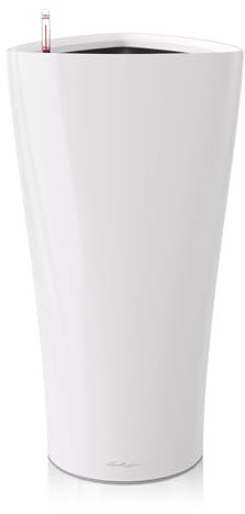 LECHUZA DELTA Premium 30 weiß hochglanz 15500