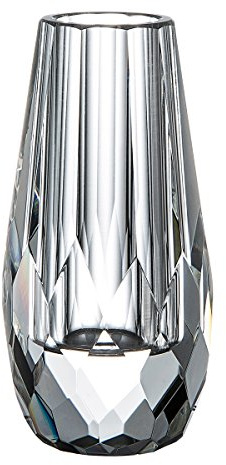 Donoucls Mini Crystal Flower Bud Vase Decorative Vase for Home or Dinner Table Outline Dimensions 2.4 x 4.7 with Gift Box