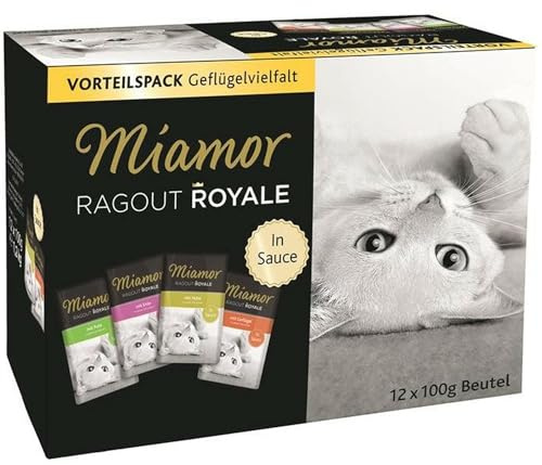 Miamor Ragout Royale Geflügelvielfalt in Sauce | 48x 100g