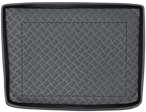 M MOTOS Tapetes de PE para maletero apata para Fiat 500X desde 2014 Mejore la comodidad de su viaje con la resistente alfombrilla para el maletero del coche, que protege contra la suciedad y el polvo.