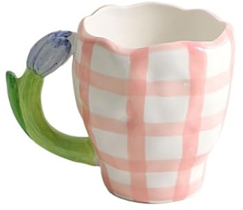 Service à Café Peint à la main le ciel bleu et les nuages ​​blancs tasse à café avec soucoupe en céramique à la main tasse à thé soucoupe ensemble cadeau mignon for elle Porcelaine Anglaise ( Size : 2