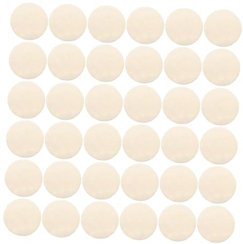Baluue 36 Stück Luffa Gesichtspeeling Pads 5,5x5,5cm Aus Natürlicher Luffafaser Porentief Reinigend Als Dusch Und Reinigungspads Für Gesicht Und Körper