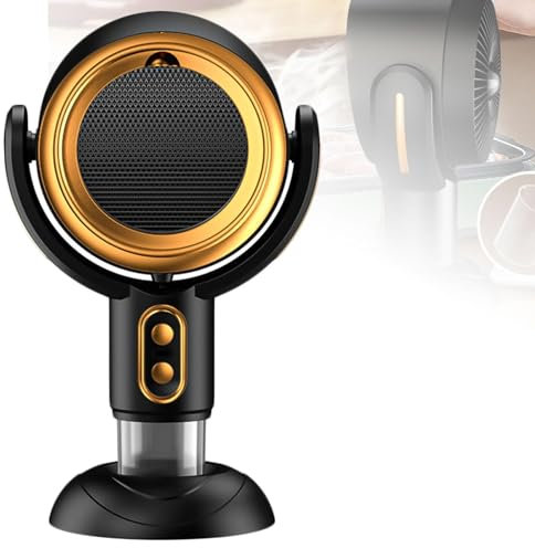 Mini cappa aspirante portatile con modalità a 2 marce, viola da tavolo, per casa, cucina, fonduta, barbecue – a basso rumore, facile da pulire