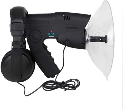 Micrófono Direccional Parabólico, Kit de escucha con antena parabólica, telescopio monocular de 8 x 20 mm for observación de aves, for un dispositivo de escucha de largo alcance con sonido monocular.