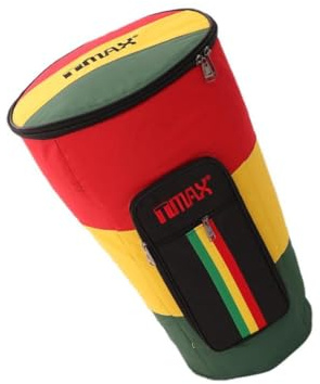 ALCXAZS Djembe Tasche mit hohem Schutz, rutschfester Boden und reißfest für die Aufbewahrung afrikanischer Trommeln, verstellbarer Gürtel, Stofftrage, 10 Zoll