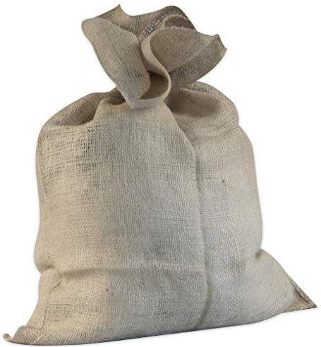 Windhager Jute Sack, Jute-Beutel, Stoff-Beutel, Winterschutz, Kartoffel-Sack, Deko-Beutel, Natur, 60 x 100 cm