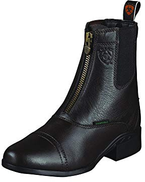 ARIAT BMVY9 Womens Heritage Breeze Zip Paddock Boot Chocolate 7