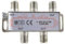 Distributore SAT & BK 4 splitter 100 dB schermato HD e Unicable