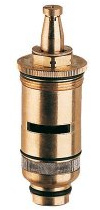 GROHE Ersatzteil, Thermoelement 1/2 (Dehnstoff für Grohmix ab Baujahr 1979, Original Ersatzteil), 47012000