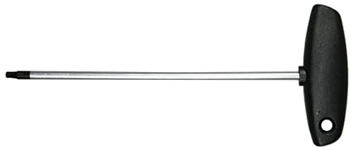 SW-Stahl 02011L T-Griff TX-Schraubendreher - T15 x 200 mm Torx | Chrom-Vanadium S2-Stahl Werkzeug für hohe Drehmomente, 1-Komponenten-Griff mit praktischem Aufhängeloch