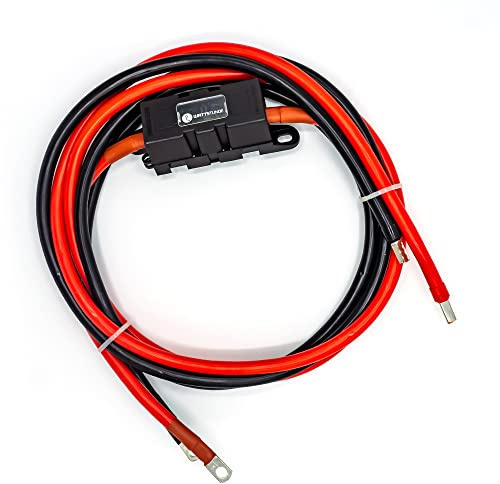 WATTSTUNDE® 25 mm² Anschlusskabel BAKA25-FH 100 cm mit ANM Hochlast Sicherungshalter