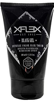 Xflex Black Gel Capelli Effetto Mascherante Modellante Uomo 100ml