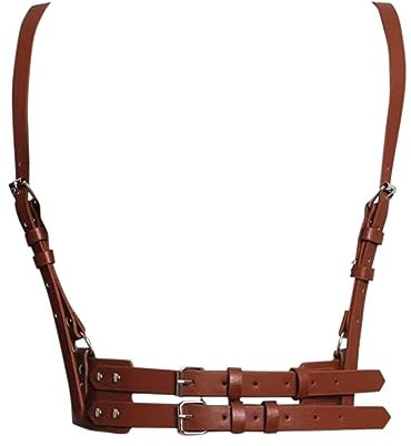 Kielsjajd Flauschiger Schal Damen Dunkler und personalisierter Gürtel für Frauen, hübsch mit einer Hemdtaille Mütze Damen Set (Brown, One Size)