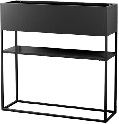 osoltus Raumteiler Cube Regal Sideboard Pflanzbox Dekobox (schwarz Pflanzkasten)