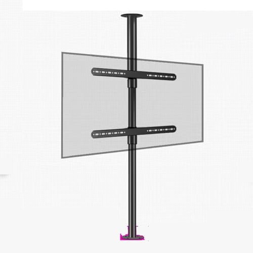 Voll beweglich, drehbar, neigbar und schwenkbar – 360 Grad drehbarer Rahmen für LCD-TV, drehbarer Rahmen für Bodenständer-Trennwand, drehbarer Sockel für TV-Schrank, Wandhalterung für LCD-TV-Trennwan