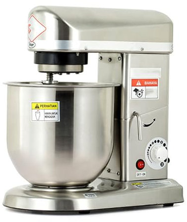 Batteur sur socle commercial, mixeurs alimentaires pour la pâtisserie, mixeurs de cuisine électriques avec bol, crochet pétrisseur, fouet et batteur à fil, pour boulangerie pizzeria restaurant, arge