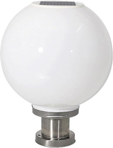 Outdoor Post Lights Palla Sferica Solare Post Bollard Luce IP55 Impermeabile Rainproof LED Colonna Lampada Modernfor Soggiorno