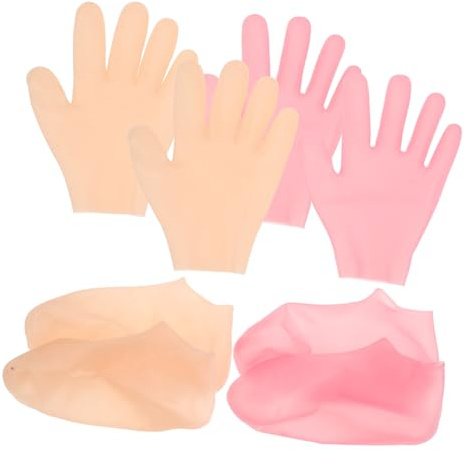 GALPADA Feuchtigkeitsspendende fuß Handsocken Intensive Hornhautentfernung und Sanfte Peeling für Trockene Raue Haut Elastisch und Vielseitig für Hand Fußpflege Geeignet