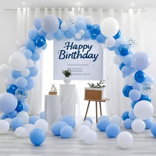 CORALMEE 6IN1 Balloon Arch Stand Kit, 10.8ft Adjustable Balloon Column Stand with Base, Reusable Balloon Arch Kit Party Backdrop Decoration for Birthday Graduation Mother's Day Wedding Baby Shower
