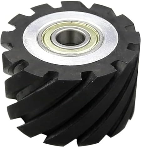1 rueda de contacto de goma de 75 x 50 mm for lijadora de banda con soporte trasero.(G 6201 Installed 12)