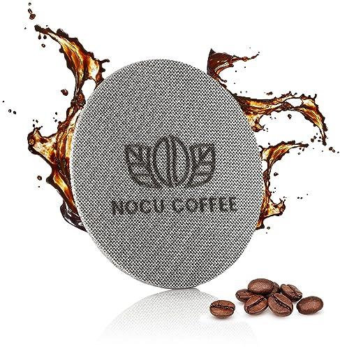 Generisch Espresso Puck Screen per Lelit e Ascaso, 57 mm, filtro per caffè in acciaio inox, riutilizzabile, rotondo con spessore di 1,7 mm