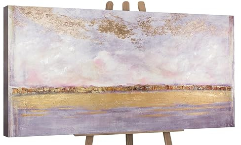 YS Immagine dipinta a mano La brillantezza del sole | Pittura dipinta a mano per l'interno Art Quadri soggiorno dipinti a mano | Murale dipinto a mano | Dipinto a mano | Quadri moderni su tela