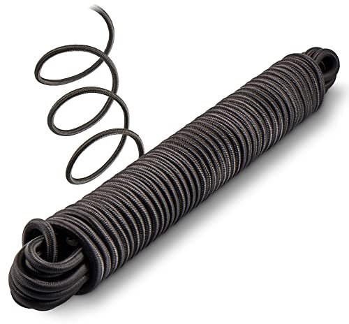 com-four® Spanngummi - 20m x 6mm - Spannseil für Banner, Plakate, Zelte, Pavillon - Gummiseil für Transport, Camping, Sport, Gepäck - Expanderseil als Planenspanner, Gepäckspanner, Sicherung